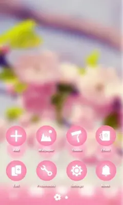 missflower GOLauncher EX Theme android App screenshot 1